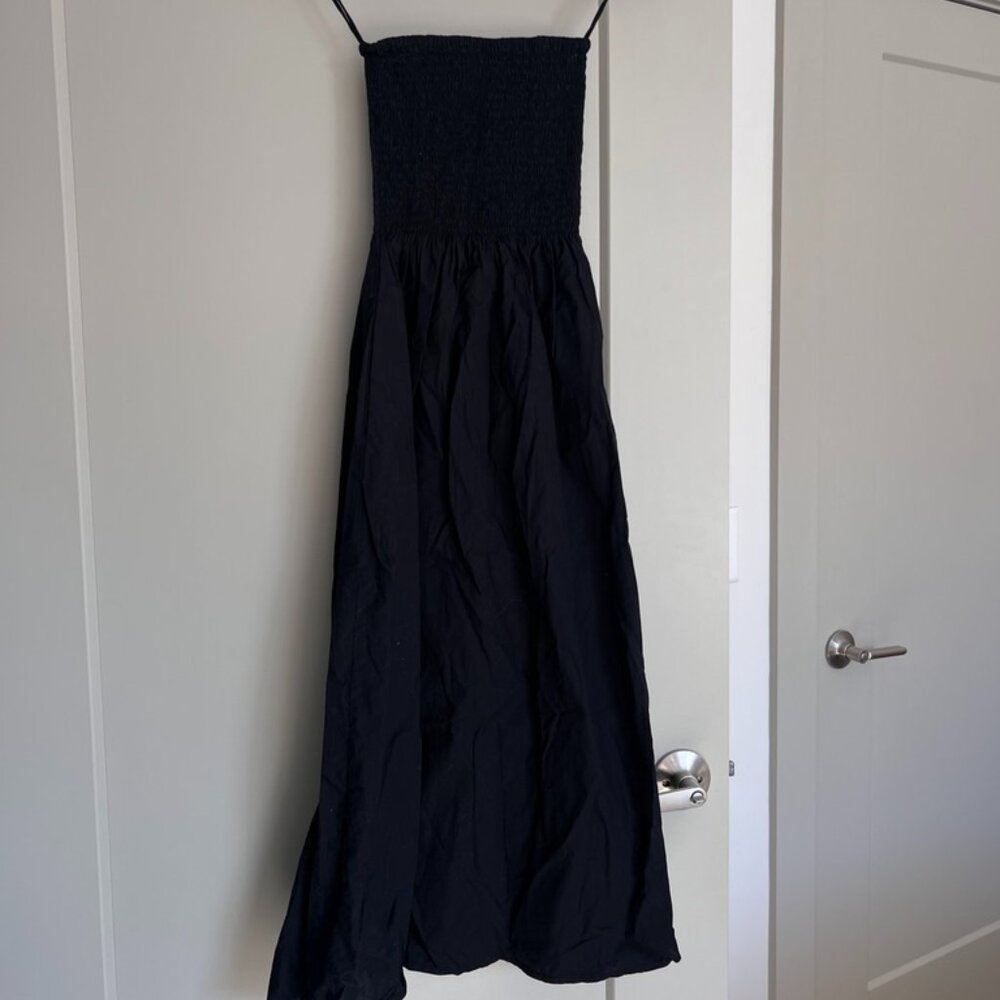 Faithfull The Brand Strapless Linen Dress - Size 4 (US)